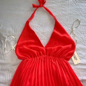 ORANGE MIDI/LONG DRESS